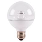 BELL 05726 - LED 7W (40W) ES E27 G80 Clear Globe Light Bulb, Warm White 2700K Non-Dimmable
