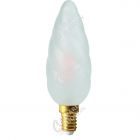 Girard Sudron LED 4W SES/E14 Large 50mm Candle Twisted Matt Very Warm White 2700K Dimmable