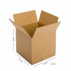25x Cardboard Boxes 5x5x5" 127x127x127mm Single Wall Cartons
