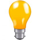 Crompton 25W 240V BC B22 Amber Coloured GLS Outdoor Light Bulb