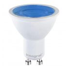 Integral LED 5W 220-240V GU10 40° 50mm Blue Coloured Spot Lamp (Non-Dim)