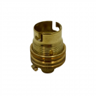 [06339] Metalbrite Brass BC Little over ⅜ Inch 10mm Lampholder