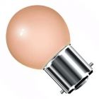 BELL 15W BC/B22 45mm Pink Coloured Vacuum Filled Round Ball Festoon Lamp