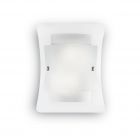 Ideal Lux 026480 Triplo Ap2 Clear 2 Light Wall Lamp
