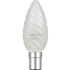 LUXRAM 60W 240V SBC B15 Twisted Pearl Candle Light Bulb