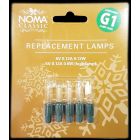 Noma G1 6v 0.12a 0.72W 5 Clear Lamps