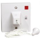45A (amp) Double Pole Ceiling switch 1 way + Neon