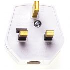 13A Plug White Fused 13A Easy cordgrip, quick to wire and nice quality finish.
