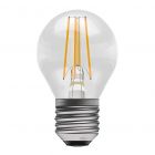BELL 05316 4W LED Filament Clear Round Dimmable  - ES/E27, 2700K