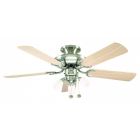 Fantasia 111818 Mayfair Combi Stainless Steel Ceiling Fan with Amorie Light