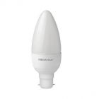 Megaman 5W 240V BC/B22 Cool White Dimmable Opal LED Candle Lamp