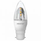 Megaman Incanda-LED 5W = 30W 240V BC B22 Dimmable Extra Warm Light Candle Bulb