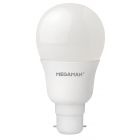 Megaman LED 8.5W 240V BC B22 GLS Opal Classic Dimmable Light Bulb