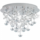Eglo 39245 PIANOPOLI LED Cluster Stainless Steel Ceiling Pendant