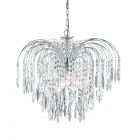 Searchlight 4175-5 Waterfall Crystal