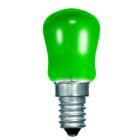 BELL 02622 15W Small Sign Pygmy Light Bulb - SES E14, Green