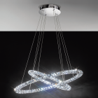 Eglo 93946 TONERIA LED Plastic Aluminium Crystal Ceiling Pendant