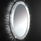Eglo 93948 TONERIA LED Stainless Steel Crystal Mirror Luminaire