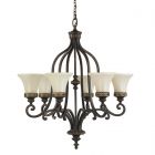 Feiss FE/DRAWING RM6 Drawing Room 6lt Chandelier