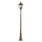 Feiss FE/EB5/L BRB English Bridle 3lt Large Lamp Post British Bronze