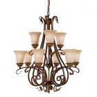 Feiss FE/SONOMAVAL9 Sonoma Valley 9lt Chandelier