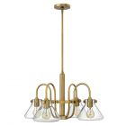 Hinkley HK/CONGRES4/A BC Congress Clear Glass Chandelier Brushed Caramel