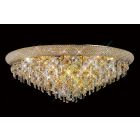 Diyas IL32108 Alexandra French Gold/Crystal 16 Light Ceiling Light
