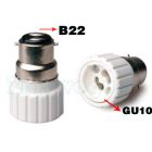 B22 to GU10 Lamp Holder Adapter