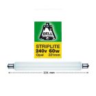 BELL 02100 - 221mm 60W S15 Double Ended Opal Striplite Tube
