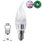 BELL 05658 2W LED MES/E10 30mm Bent Tip Clear Chandelier Bulb