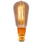 BELL 01468 - 4W Pro LED Vintage Squirrel Cage - BC B22, Amber, 2000K