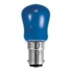 BELL 02470 15W Small Sign Pygmy Light Bulb - SBC B15, Blue