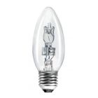 BELL 05193 18W Eco Halogen Clear Candle - ES E27, Warm White 2700K