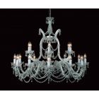 Impex Lighting CP00150/18+1/CH Marie Theresa 19 Light Chrome Crystal Ceiling Chandelier Light