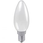 Osram 25W SES/E14 230V Dimmable Opal 35mm Candle Light Bulb