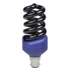 Prolite 25w 240v BC/B22d Blacklight Blue Disco CFL Spiral Light Bulb