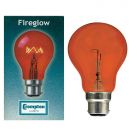 Crompton FIR40BC 40W 240V BC-B22d Fireglow A60 GLS Light Bulb