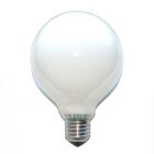 Ormalight 95mm Large Opal Globe Bulb G95 240V 100W ES/E27, Warm White, Dimmable