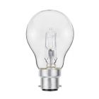 Luminizer 42W = 55W BC/B22 Eco Halogen GLS Clear Halogen Lamp, Warm White Dimmable