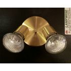 Eglo 23853 Satin Brass Mini 2 Light Spot Light Fitting