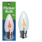 Bell 00444 - Bayonet BC B22 Flame Effect Flicker Candle Bulb