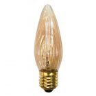 Lampwise 55W 240V ES E27 Twisted Gold 40mm Lantern Light Bulb