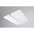 Mantra M4845 Line Ceiling 108W LED Square With Remote Control 3000-6500K, Polished Chrome/White Acrylic