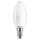 Philips LED Candle Bulb 6.5W = 60W SES/E14 Matt Opal Cool White 4000K (non-dim)