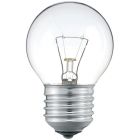 Philips 40W 230V ES E27 P45 Round Golf Ball Clear Light Bulb, Dimmable