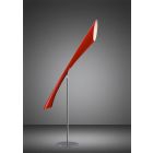 Mantra M0915 Pop Floor Lamp 3 Light E27, Gloss Red/White Acrylic/Polished Chrome