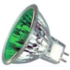 Prolite MR16 True Colour Dichroic Green 12V 50W Halogen Spot Lamp, 60 degree beam