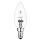 Sylvania Eco Halogen Candle Bulb 18W = 24W 240V SES E14 Dimmable, Warm White