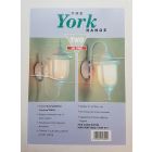 York 100W E27 White Up/Down Outdoor Lantern