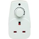 Eagle 13A Plug In Dimmer Wall Socket UK 3-pin